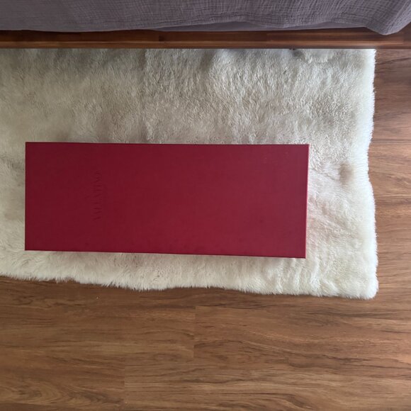 VALENTINO GARAVANI OVER THE KNEE LEATHER BOOTS, BLACK, SIZE 38 - Picture 6 of 7